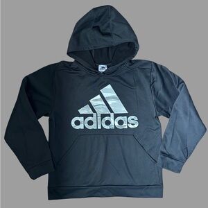 Adidas Kids Black Hoodie